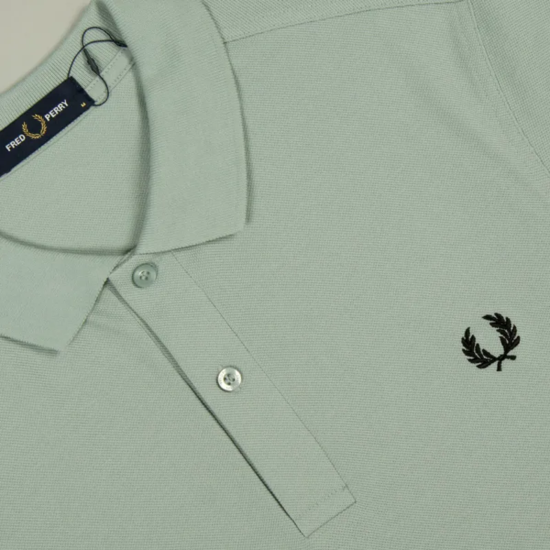 Fred Perry Plain Polo Shirt M6000 - Silver Blue-1